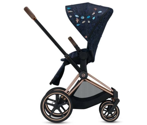 Cybex e-Priam Jewels of Nature Rosegold frame Bērnu Ratiņi 4in1