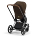 Cybex e-Priam Khaki Brown Chrome brown frame Детская Коляска 4 в 1