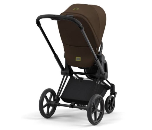 Cybex e-Priam Khaki Brown Matt black frame Pastaigu Ratiņi