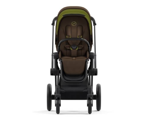 Cybex e-Priam Khaki Brown Matt black frame Pastaigu Ratiņi