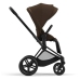 Cybex e-Priam Khaki Brown Matt black frame Pastaigu Ratiņi