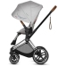 Cybex e-Priam Koi Crystallized Chrome brown frame Прогулочная Коляска