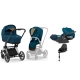 Cybex e-Priam Mountain Blue Chrome black frame Bērnu Ratiņi 4in1