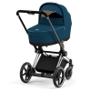 Cybex e-Priam Mountain Blue Chrome black frame Kulbu Rati