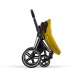 Cybex e-Priam Mustard Yellow Chrome black frame Pastaigu Ratiņi