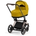 Cybex e-Priam Mustard Yellow Rosegold frame Детская Коляска 4 в 1