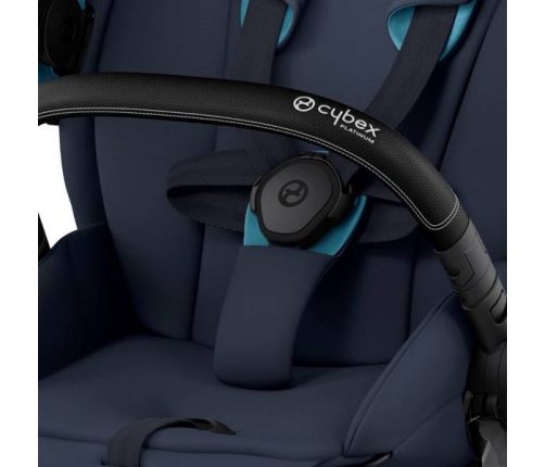 Cybex e-Priam Nautical Blue Matt black frame Bērnu Ratiņi 4in1