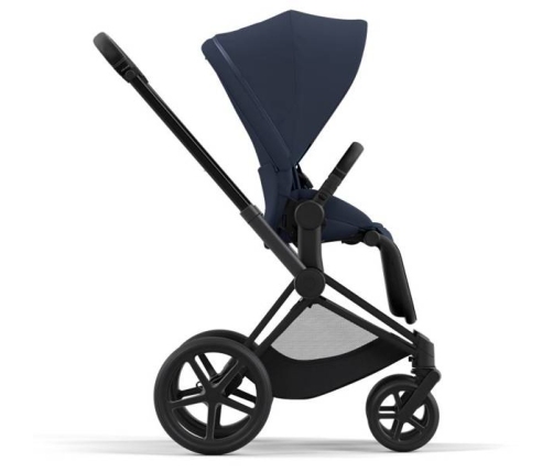 Cybex e-Priam Nautical Blue Matt black frame Прогулочная Коляска