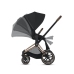 Cybex e-Priam Onyx Black Eco/ Conscious Rosegold frame Pastaigu Ratiņi