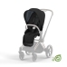 Cybex e-Priam Onyx Black Eco/ Conscious Rosegold frame Pastaigu Ratiņi