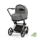 Cybex e-Priam Pearl Grey Conscious Eco Rosegold frame Kulbu Rati