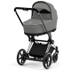 Cybex e-Priam Soho Grey Chrome black frame Kulbu Rati