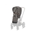 Cybex e-Priam Soho Grey Chrome brown frame Детская Коляска 2 в 1