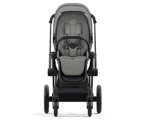 Cybex e-Priam Soho Grey Matt black frame Pastaigu Ratiņi