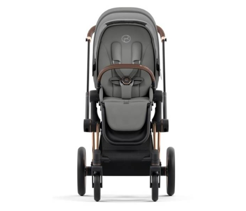 Cybex e-Priam Soho Grey Rosegold frame Pastaigu Ratiņi