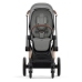 Cybex e-Priam Soho Grey Rosegold frame Pastaigu Ratiņi