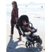 Cybex e-Priam Spring Blossom Light Matt black frame Прогулочная Коляска