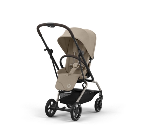 Cybex Eezy S Twist +2 Almond Beige 2024 Pastaigu ratiņi