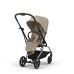 Cybex Eezy S Twist +2 Almond Beige 2024 Pastaigu ratiņi