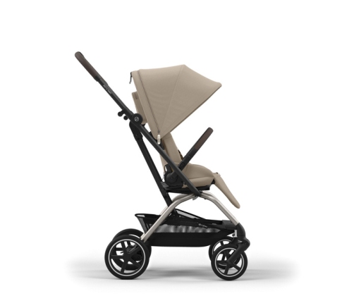 Cybex Eezy S Twist +2 Almond Beige 2024 Pastaigu ratiņi