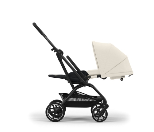 Cybex Eezy S Twist +2 Canvas White 2024 Pastaigu ratiņi