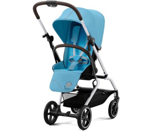 Cybex Eezy S Twist +2 Beach Blue Pastaigu Ratiņi