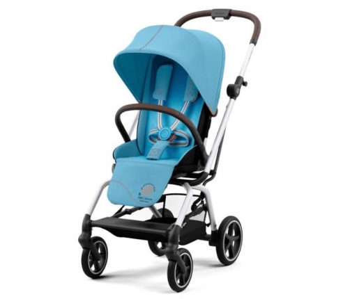 Cybex Eezy S Twist +2 Beach Blue Pastaigu Ratiņi