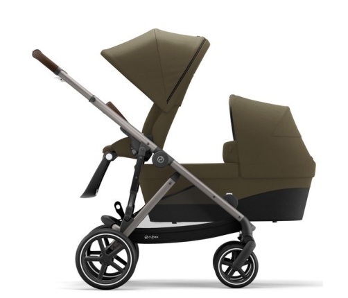 Cybex Gazelle S Classic Beige/Taupe Коляска для двойняшек