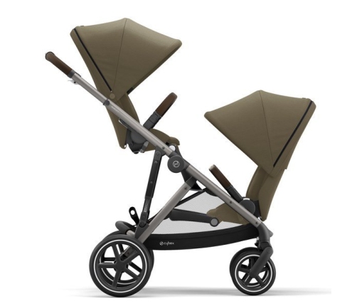 Cybex Gazelle S Classic Beige Dvīņu Ratiņi