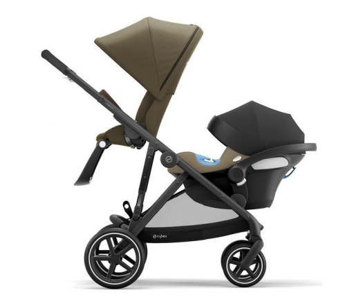 Cybex Gazelle S Cloud Beige + Aton M I-Size Dvīņu Ratiņi