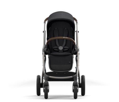 Cybex Gazelle S Deep Black/Taupe Коляска для двойняшек