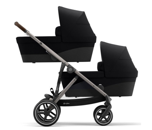 Cybex Gazelle S Deep Black Dvīņu Ratiņi