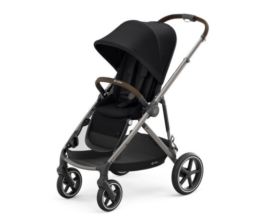 Cybex Gazelle S Deep Black Dvīņu Ratiņi