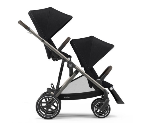 Cybex Gazelle S Deep Black Dvīņu Ratiņi