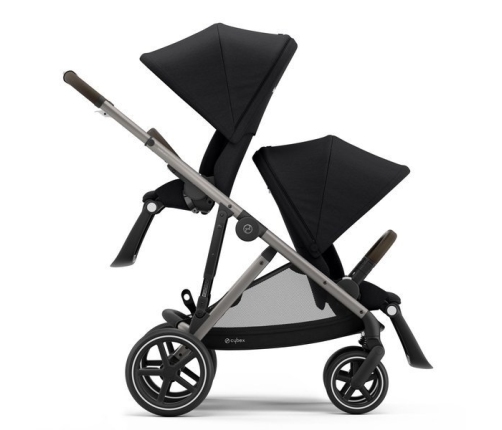 Cybex Gazelle S Deep Black Dvīņu Ratiņi