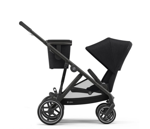 Cybex Gazelle S Deep Black Коляска для двойняшек