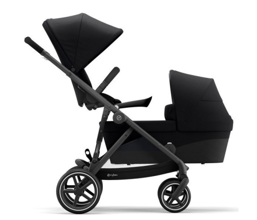 Cybex Gazelle S Deep Black Коляска для двойняшек