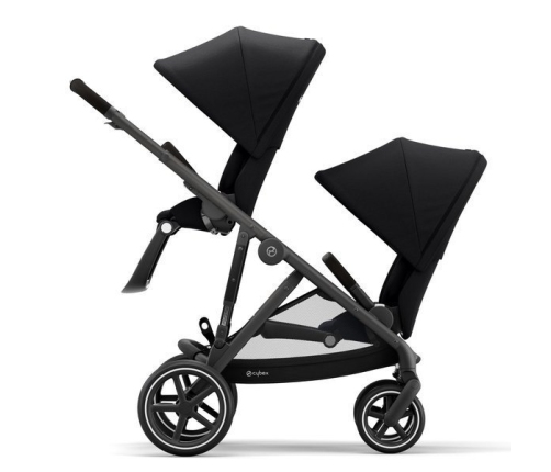 Cybex Gazelle S Deep Black Dvīņu Ratiņi