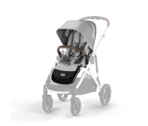 Cybex Gazelle S Lava Grey Pastaigu Bloks