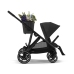 Cybex Gazelle S Moon Black Черная рама Коляска для двойняшек