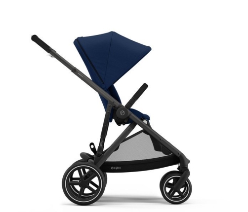 Cybex Gazelle S Navy Blue + Aton M I-Size Коляска для двойняшек