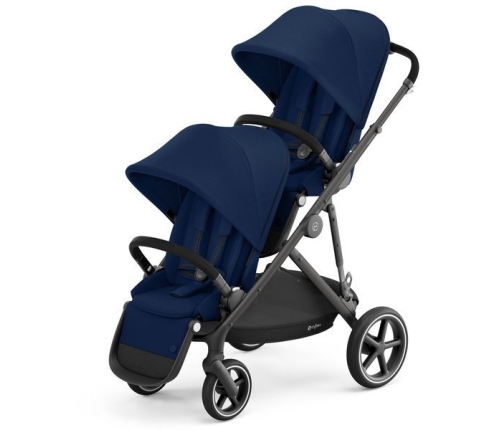 Cybex Gazelle S Navy Blue Dvīņu Ratiņi