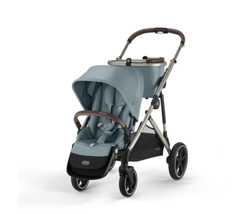 Cybex Gazelle S Sky Blue/Taupe Dvīņu Ratiņi