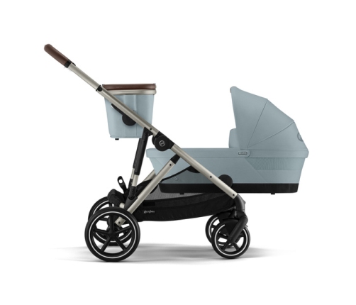 Cybex Gazelle S Sky Blue/Taupe Dvīņu Ratiņi