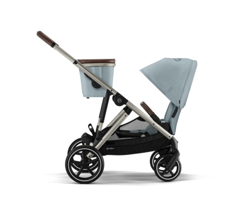 Cybex Gazelle S Sky Blue/Taupe Dvīņu Ratiņi