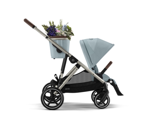 Cybex Gazelle S Sky Blue/Taupe Dvīņu Ratiņi