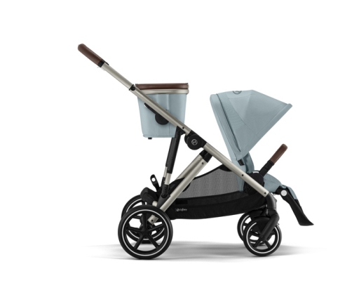 Cybex Gazelle S Sky Blue/Taupe Dvīņu Ratiņi