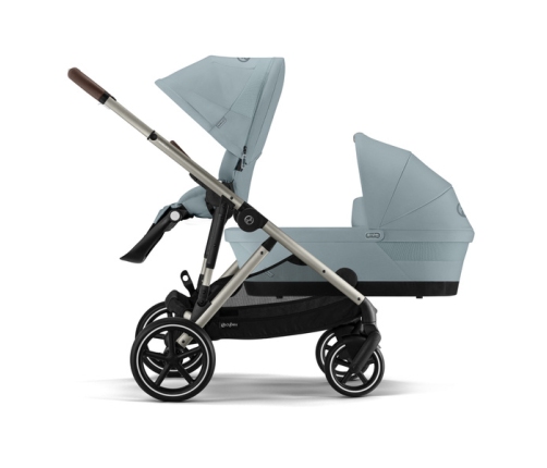 Cybex Gazelle S Sky Blue/Taupe Dvīņu Ratiņi