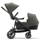 Cybex Gazelle S Soho Grey/Black Коляска для двойняшек