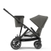 Cybex Gazelle S Soho Grey/Black Dvīņu Ratiņi